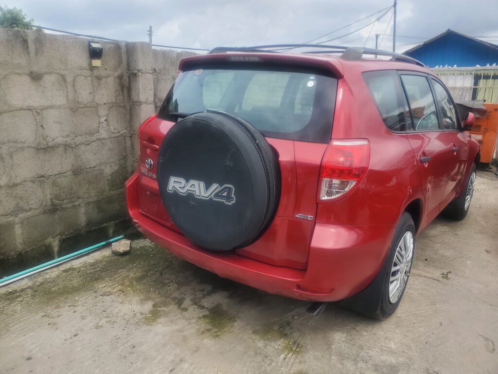 Toyota RAV4 2007 Red